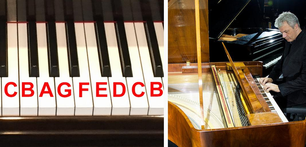 Left-handed piano Christopher Seed